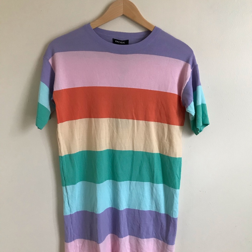 Racheal Rainbow Top